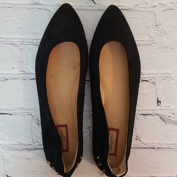 Halogen suede flats with heel studs, 8 - Picture 3 of 14